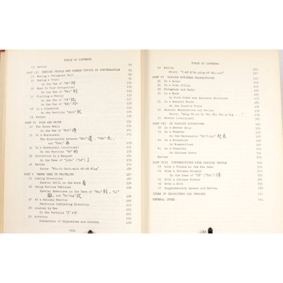 Conversational Chinese With Grammatical Notes, Teng Ssu-Yu 1st Ed Learn Mandarin - Picture 6 of 10